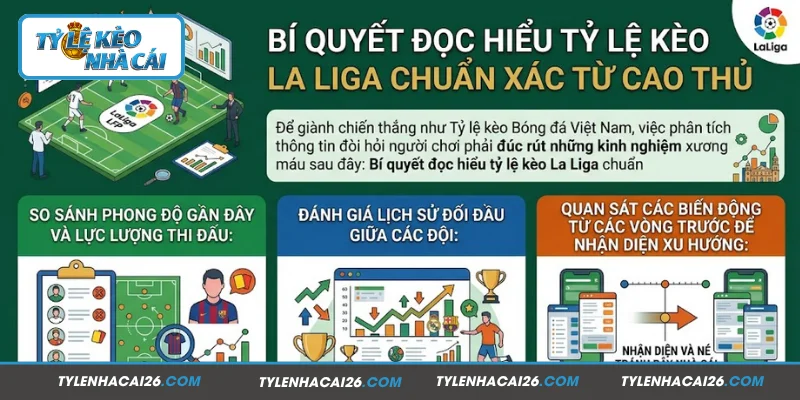 Bí quyết đọc hiểu tỷ lệ kèo La Liga chuẩn