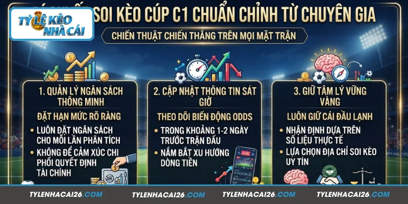 Bí quyết soi kèo cúp C1 chuẩn chỉnh từ chuyên gia